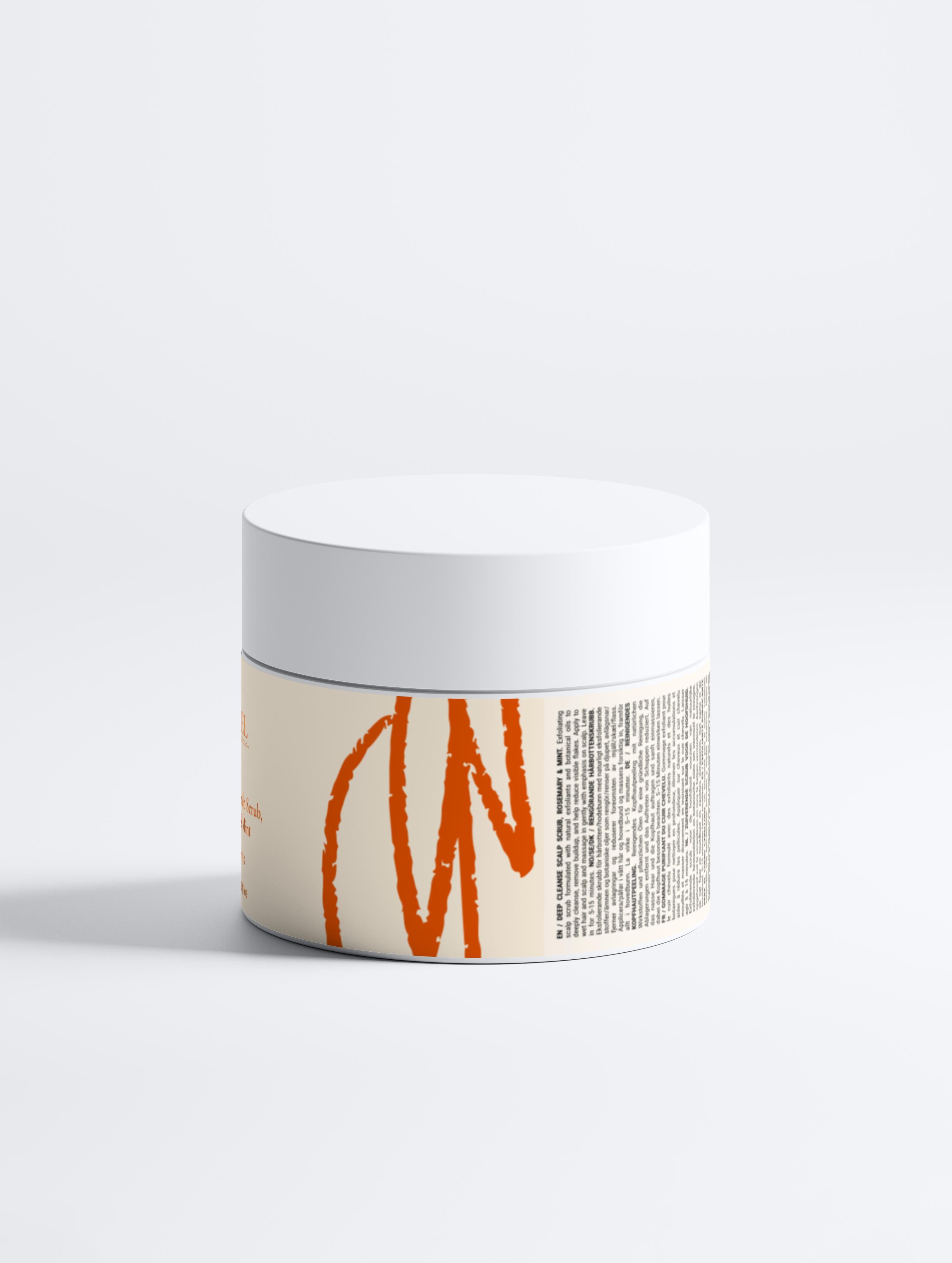 Deep Cleanse Scalp Scrub, Rosemary & Mint